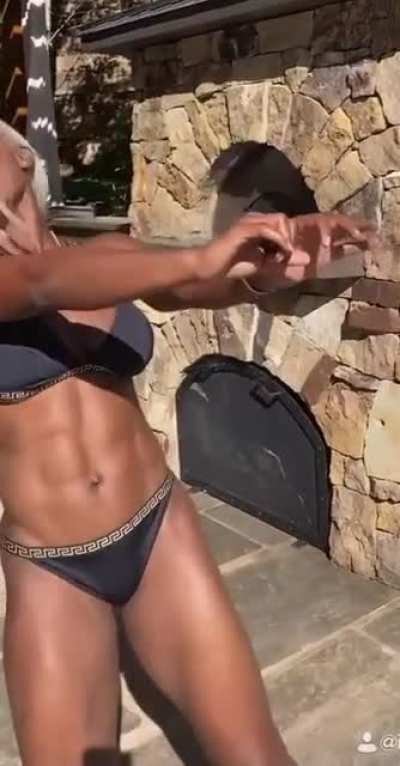 Jade Cargill in a bikini
