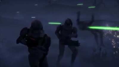 Me and the 750ish other helldivers assaulting Automaton bases on Malevelon Creek (We're severely outnumbered but we will continue fighting for democracy)