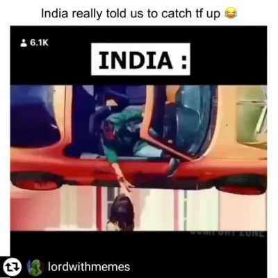 Enquanto isso na India