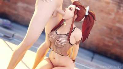 Brigitte Blowjob (MidnightNSFW)
