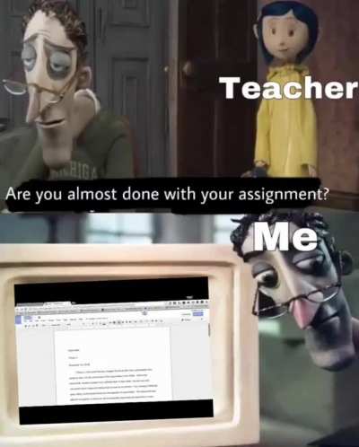 I tried