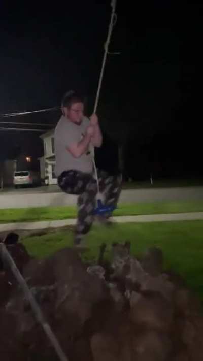 I’m blaming it on the rope being old...