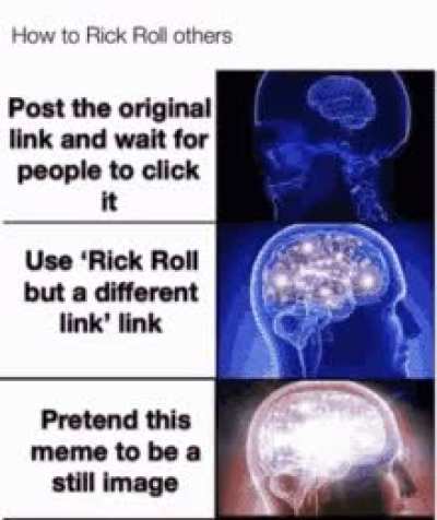 How to rickroll others?