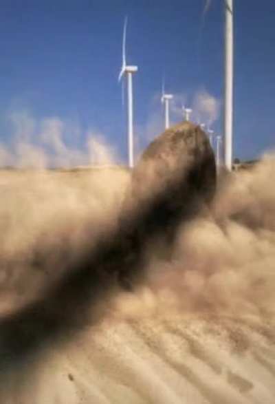 Don't walk in the desert under the propellers