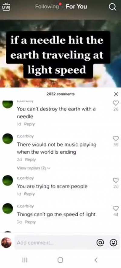 needle rule