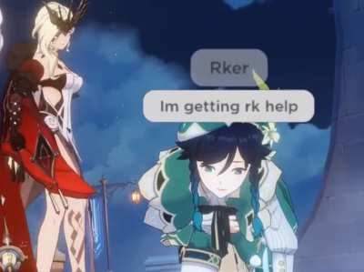 Someone help him