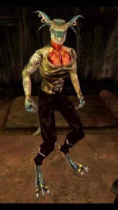 Watch out Vvardenfell, there's a new lizard on the block