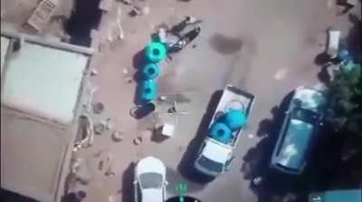 Sudanese drone attack on RSF forces