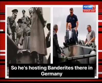Main russian propagandist speaking about Olaf Scholz