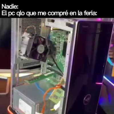 Es normal que la PC haga así? 😔👊