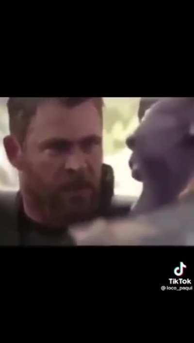 Thanos , Ouch !!!
