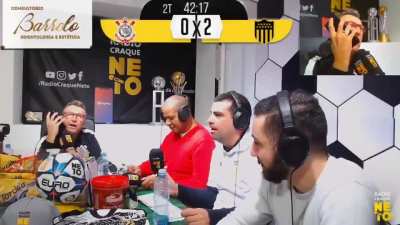 Neto e a mãe dele.
