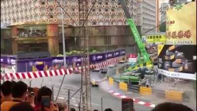 Macau Grand Prix 2018- F3 accident - Sophia Flörsch crashed at 170mph and survived