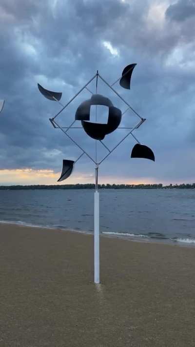 Wind based kinetic sculpture