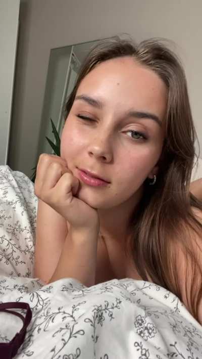 If you stop for me, I’ll celebrate by recording me fuck my self