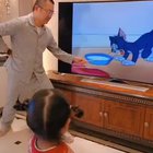 This little girl has a great father