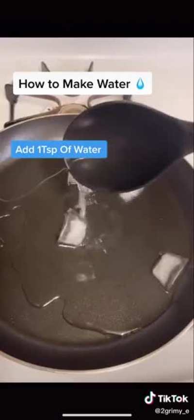 This person waters