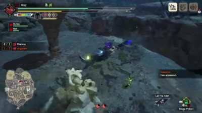 Diablos the magnificent! Master of misdirection