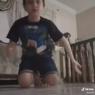 He didn't notice for 2 seconds