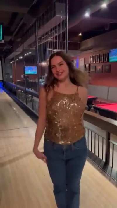 Bowling with friends