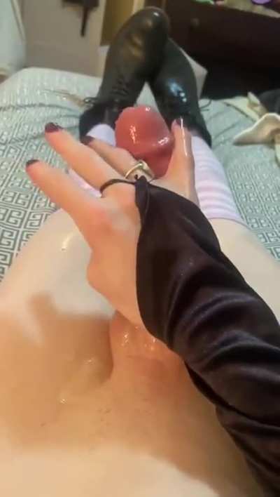 All you think about is big girl cock