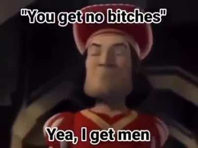 Bitches? Only respectable women can hold hands with me