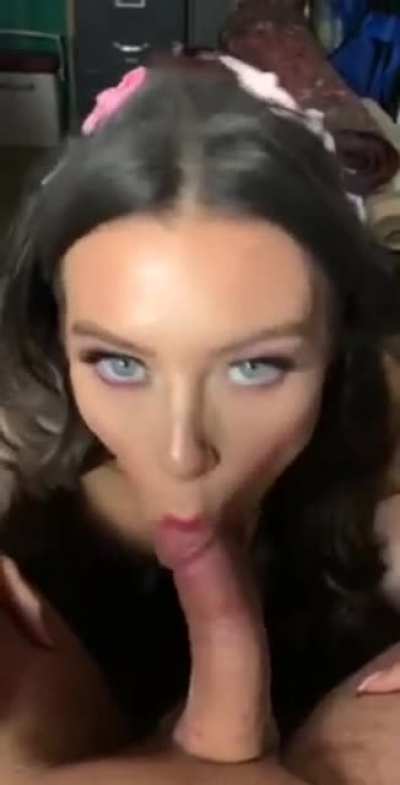 Amateur Video - Lana Rhoades Giving A Hot Blowjob