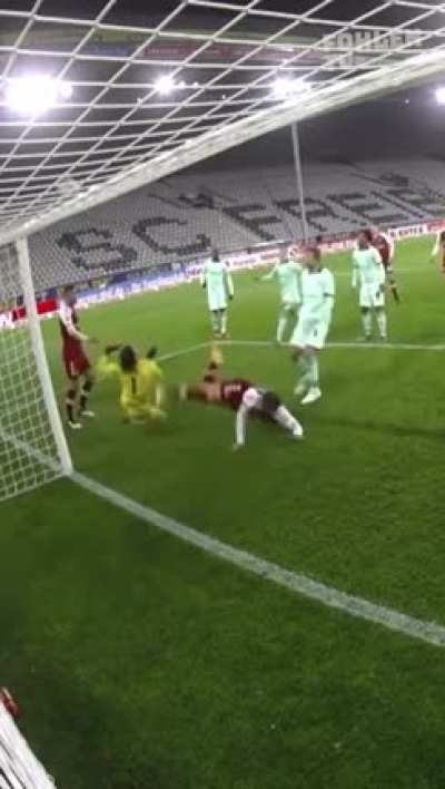 a super goalkeeper