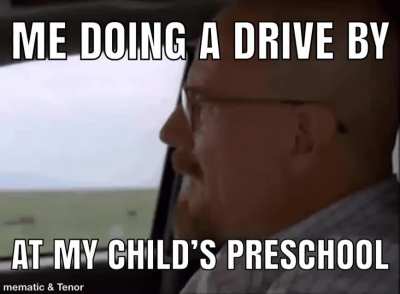 Bald man driving in car