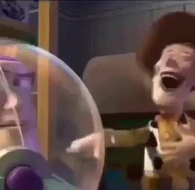 Buzz look an alien