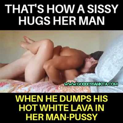 Every sissy thinks having a cock in their ass-pussy is the best feeling .... But only until they feel the hot male semen flooding their pussy 😉😉