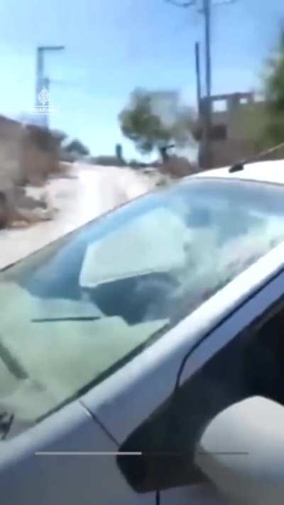 A news team, working for the US network NBC and a Palestinian woman were injured in an attack by masked Israeli settlers near the occupied West Bank village of Jalud