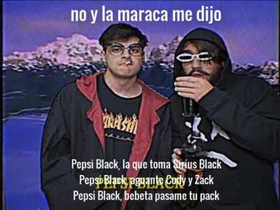 no y la maraca me dijo