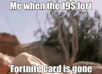 No more forntite