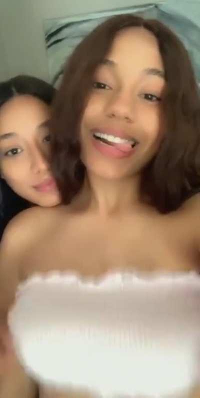 I love helping her drop these beautiful tits 😋 [OC]