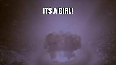 It's a girl!