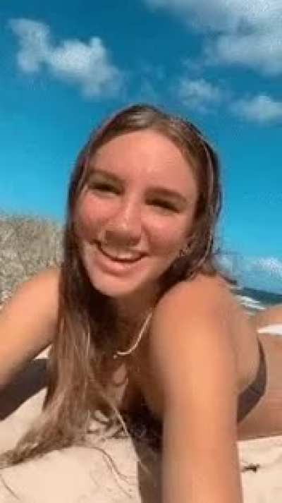 at the beach IUTR