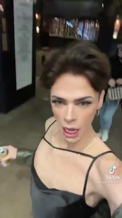 Man in dress