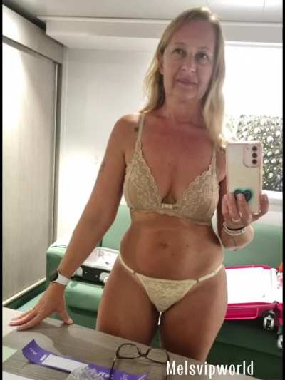 I love a man who thinks a mature bod is sexy