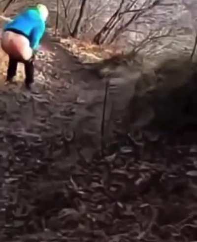 Rider thought it was a perfect day to pull out the bike and hit the trails… he wasn’t the only one.