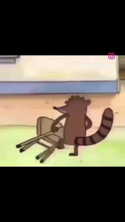 They weren't setting up the chairs, they were throwing the chairs.