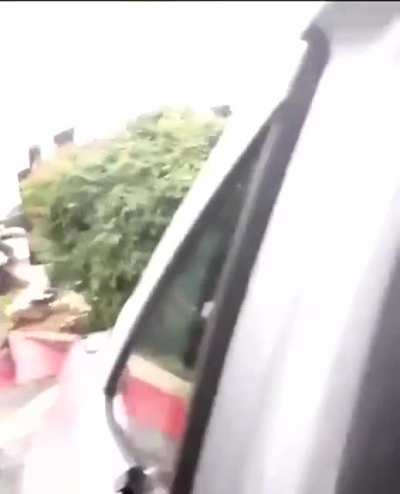 Sprayed her ass