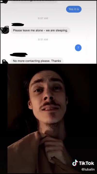 The way this guy made a song out of someone over reacting on messenger