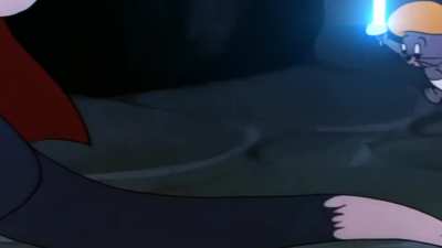 Everything's better with Lightsabers (and a John Williams score), even Tom & Jerry