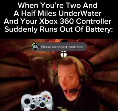 Literally Piloting A Sub With Nothing More Then A Controller
