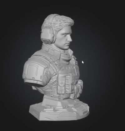 Random Character model for fans of the GOAT.