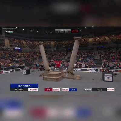 Gabi Dixson not only beats some of the World's Strongest Men, but set a new female record in the Hercules' Hold