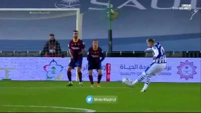 Ter Stegen insane save in the last minutes of ET.