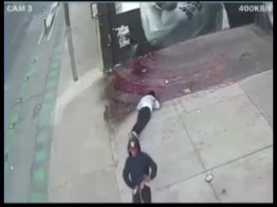 First aid in the hood.