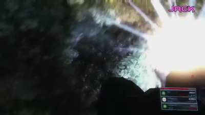 Perfectly cut scream in Halo 3